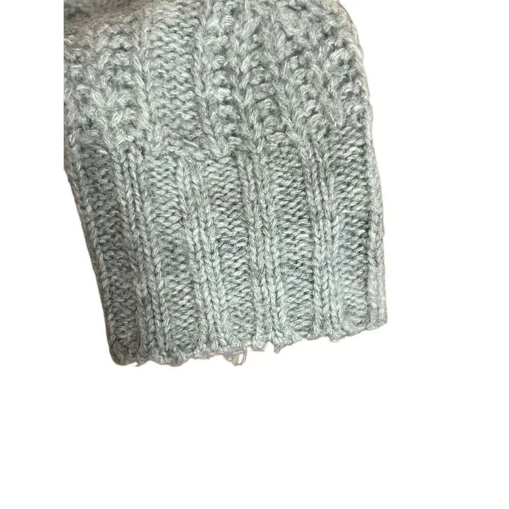 J. Crew Alpaca blend knit mock neck oversized sweater sz XS/S
